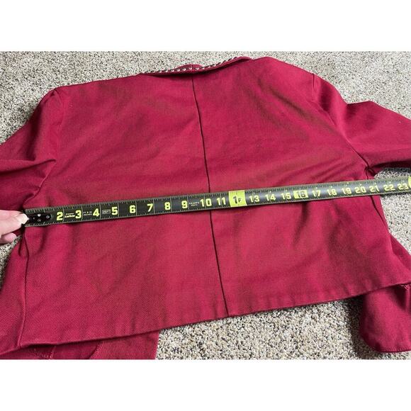 Vintage MILLER STOCKMAN Broomstick Skirt & Jacket Western Glam Hippie Large - Picture 9 of 9